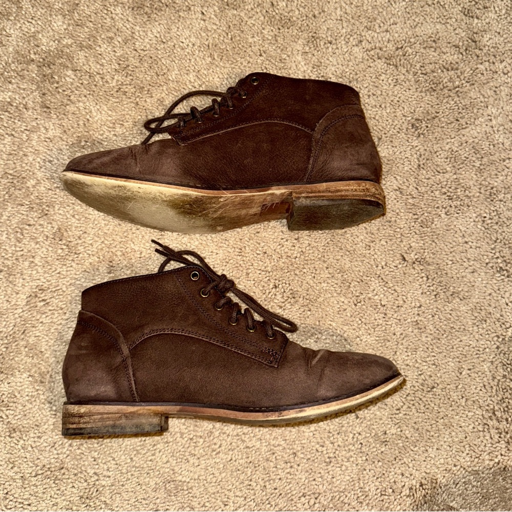 Women’s Brown Suede Ankle Boots